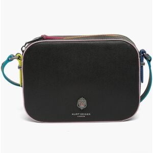Kurt Geiger London Richmond Black Multicolor Crossbody Bag, NWT
